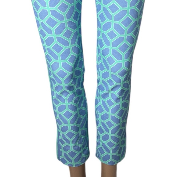 Gretchen Scott GripeLess Pull On Stretch Geometric Pants - Picture 6 of 11